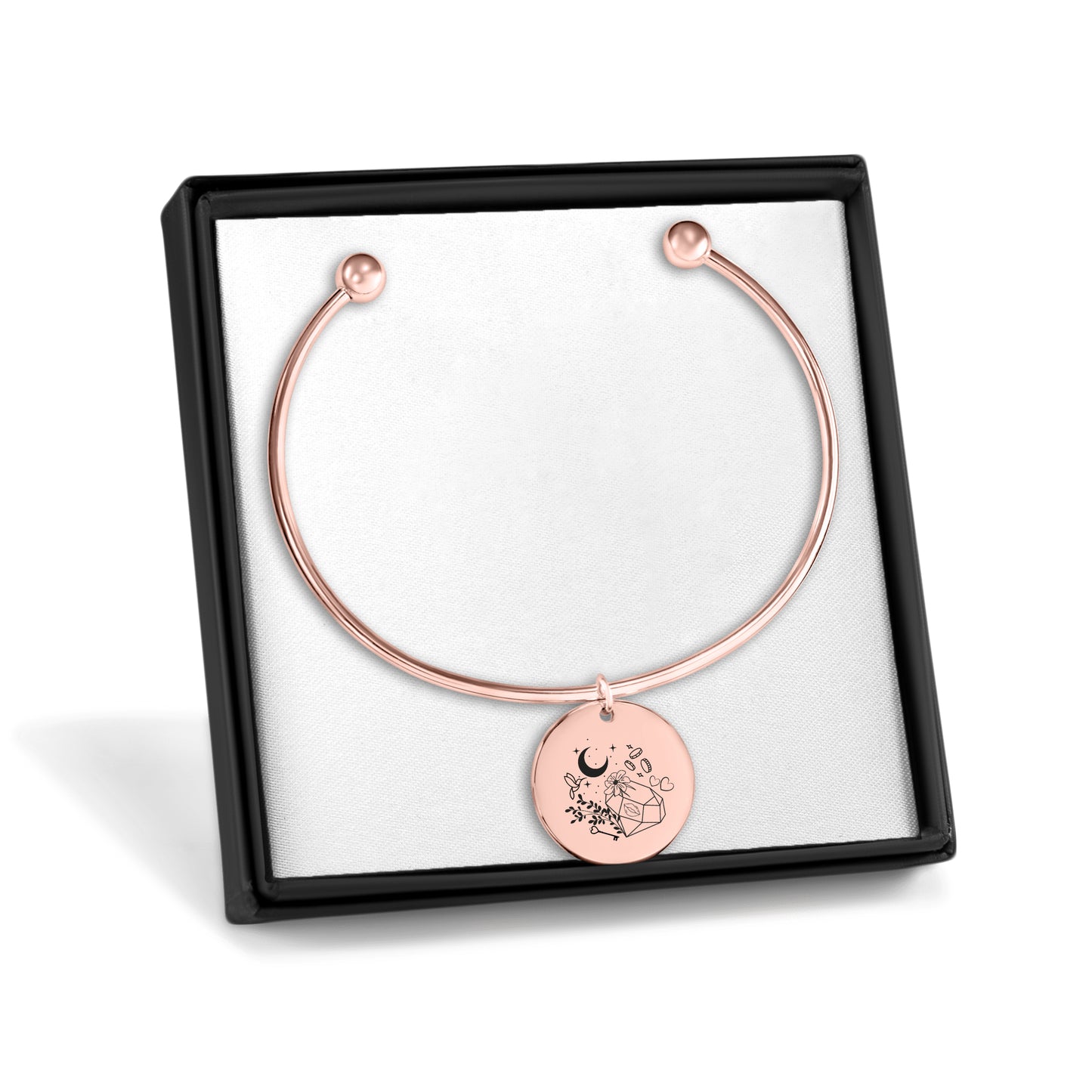 Lucky Girl Bangle Bracelet