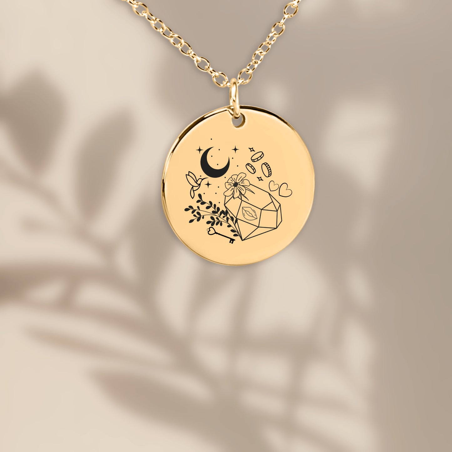 Lucky Girl Coin Necklace