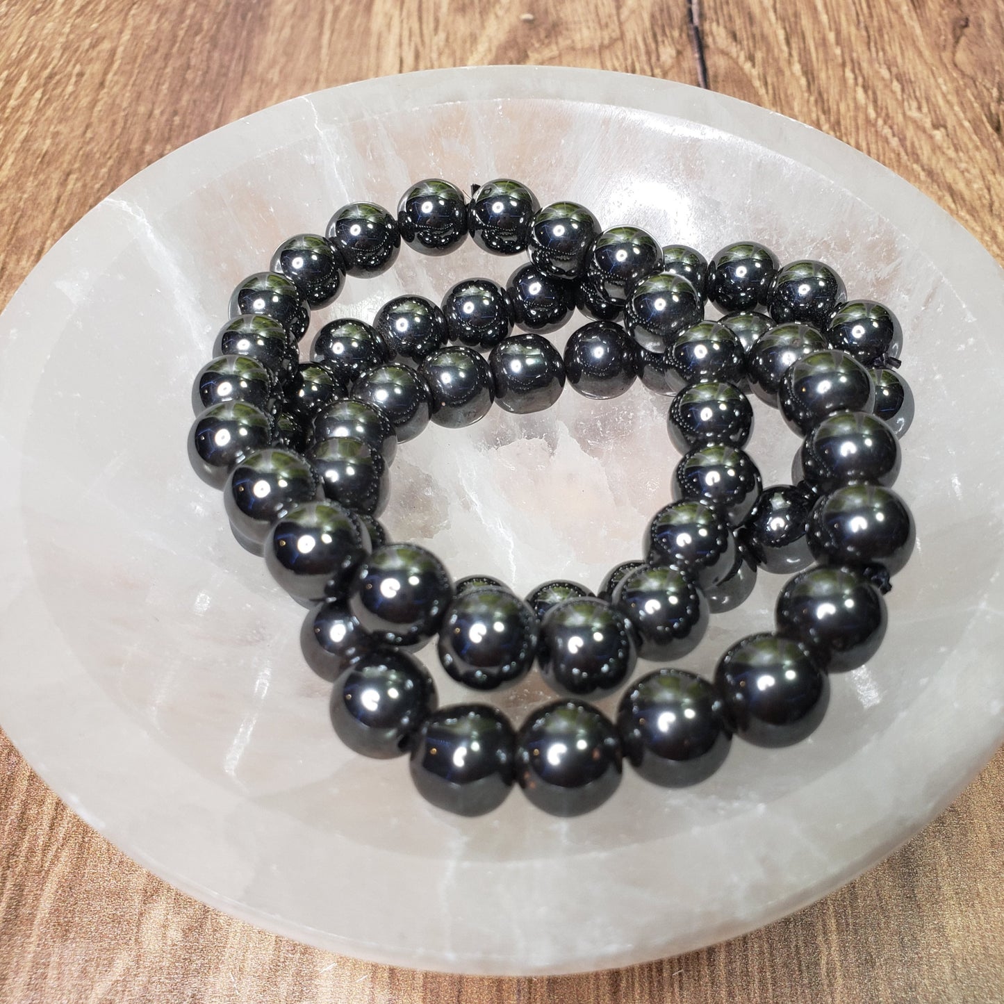 Hematite Beaded Bracelet