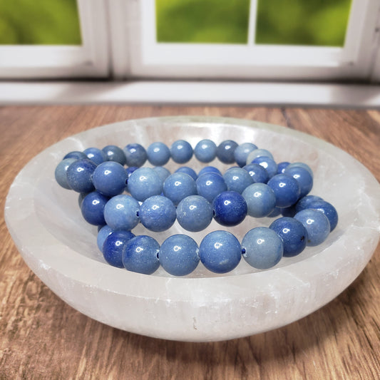 Blue Aventurine Beaded Bracelet