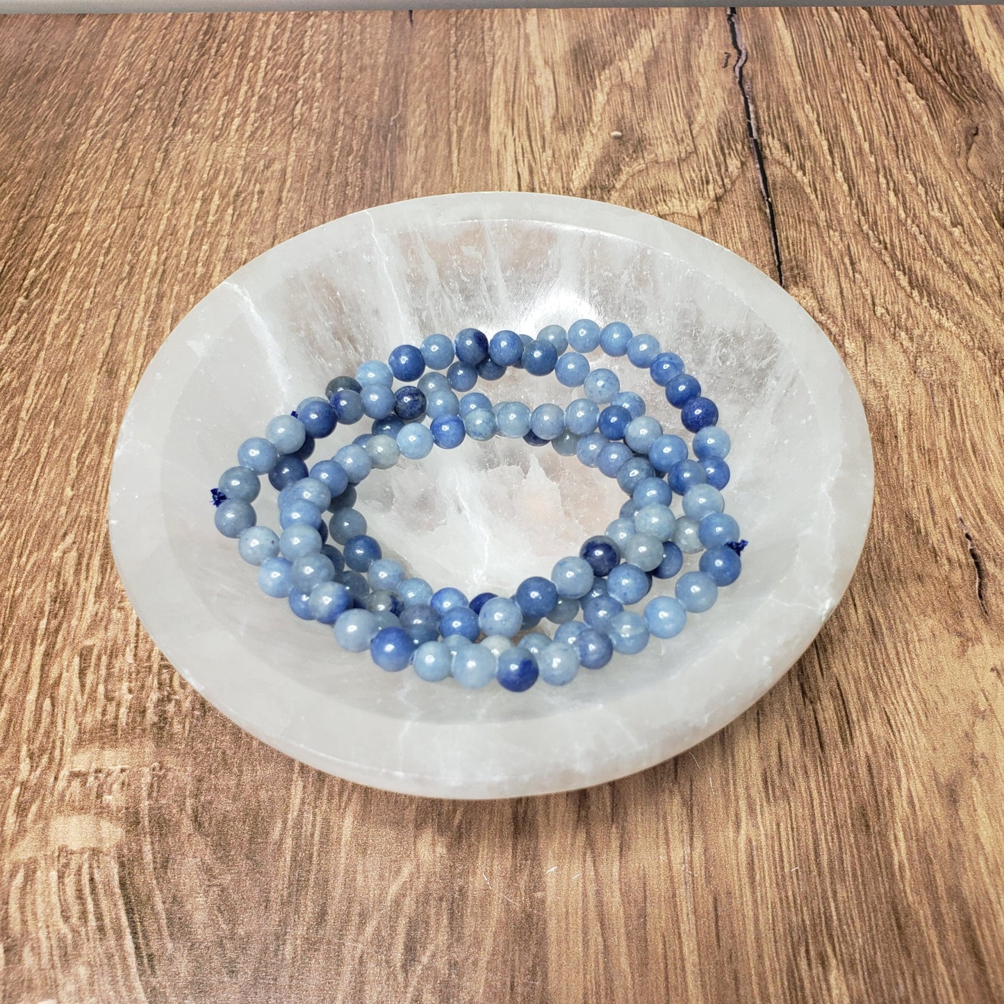 Blue Aventurine Beaded Bracelet