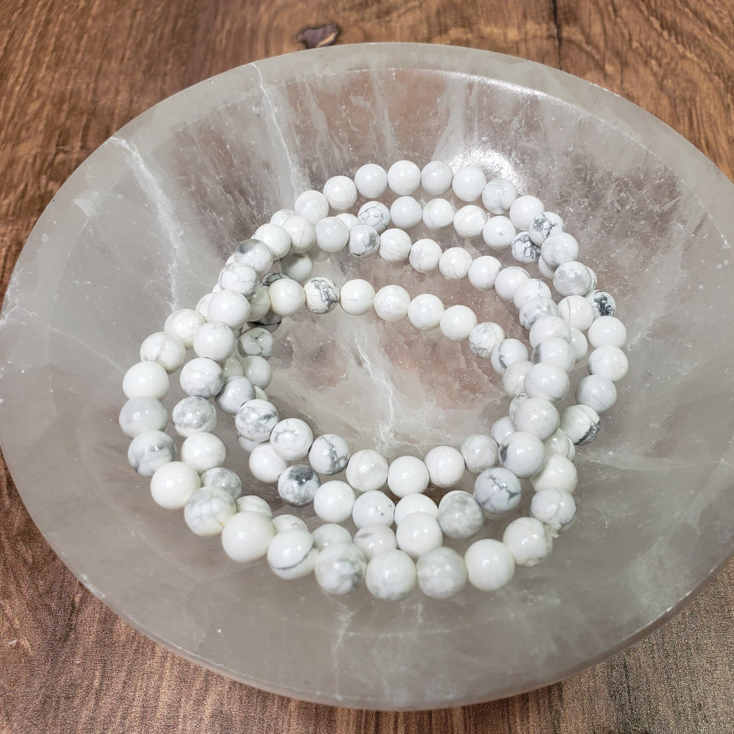 Howlite Beaded Bracelet