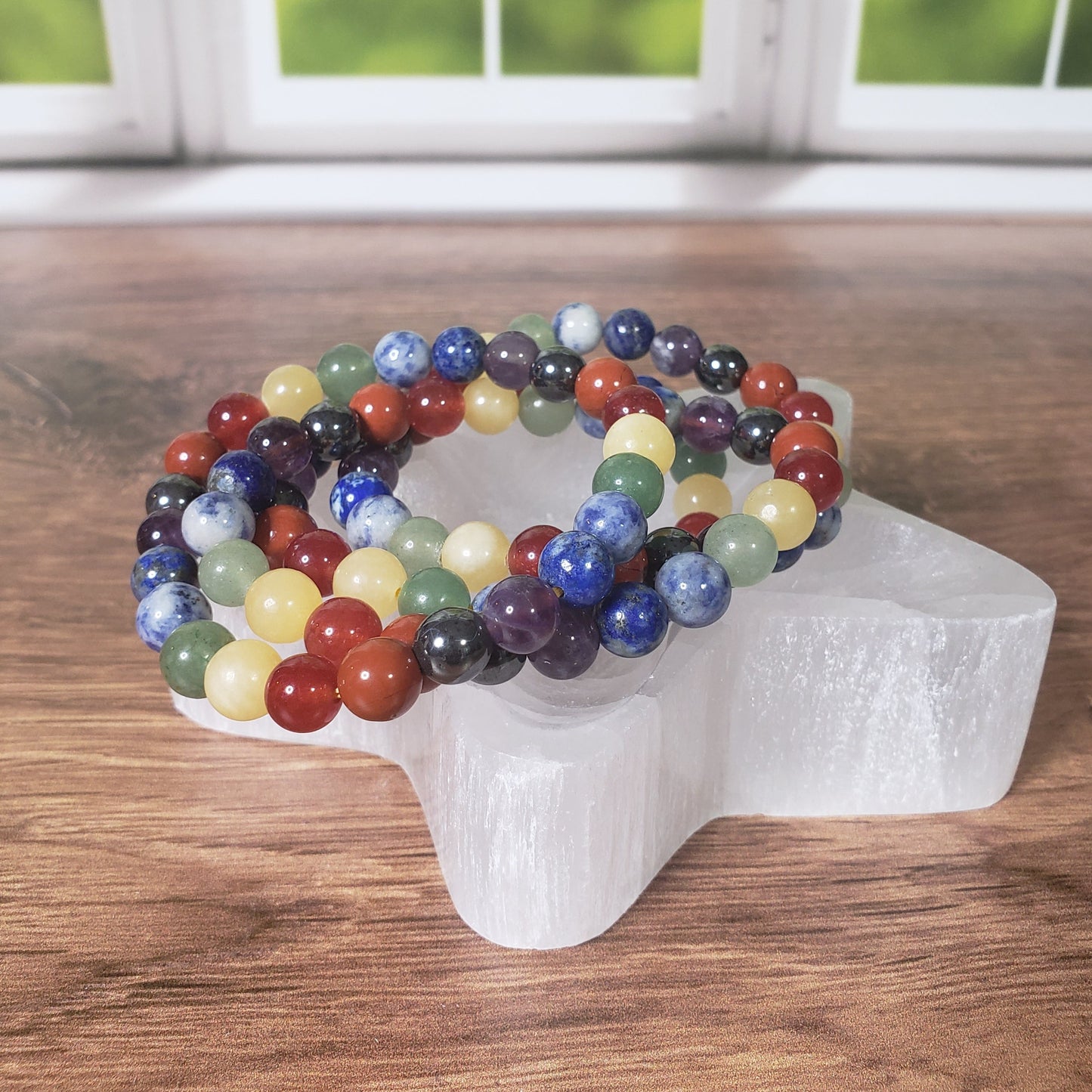 Chakra Beaded Bracelet