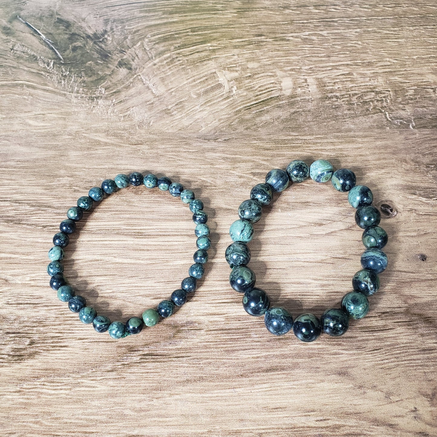 Kambaba Jasper Beaded Bracelet