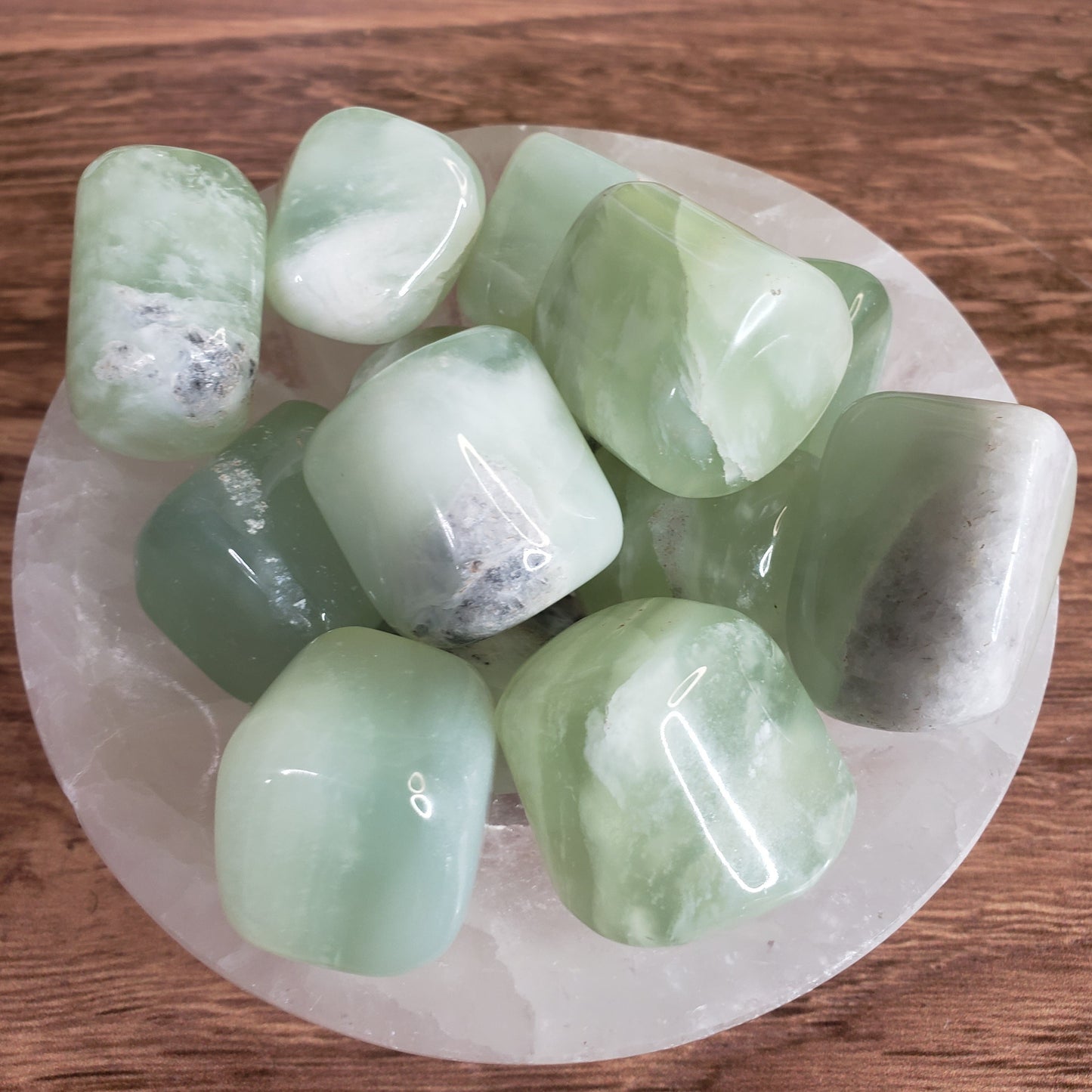 Beautiful Jade Tumbled Stones