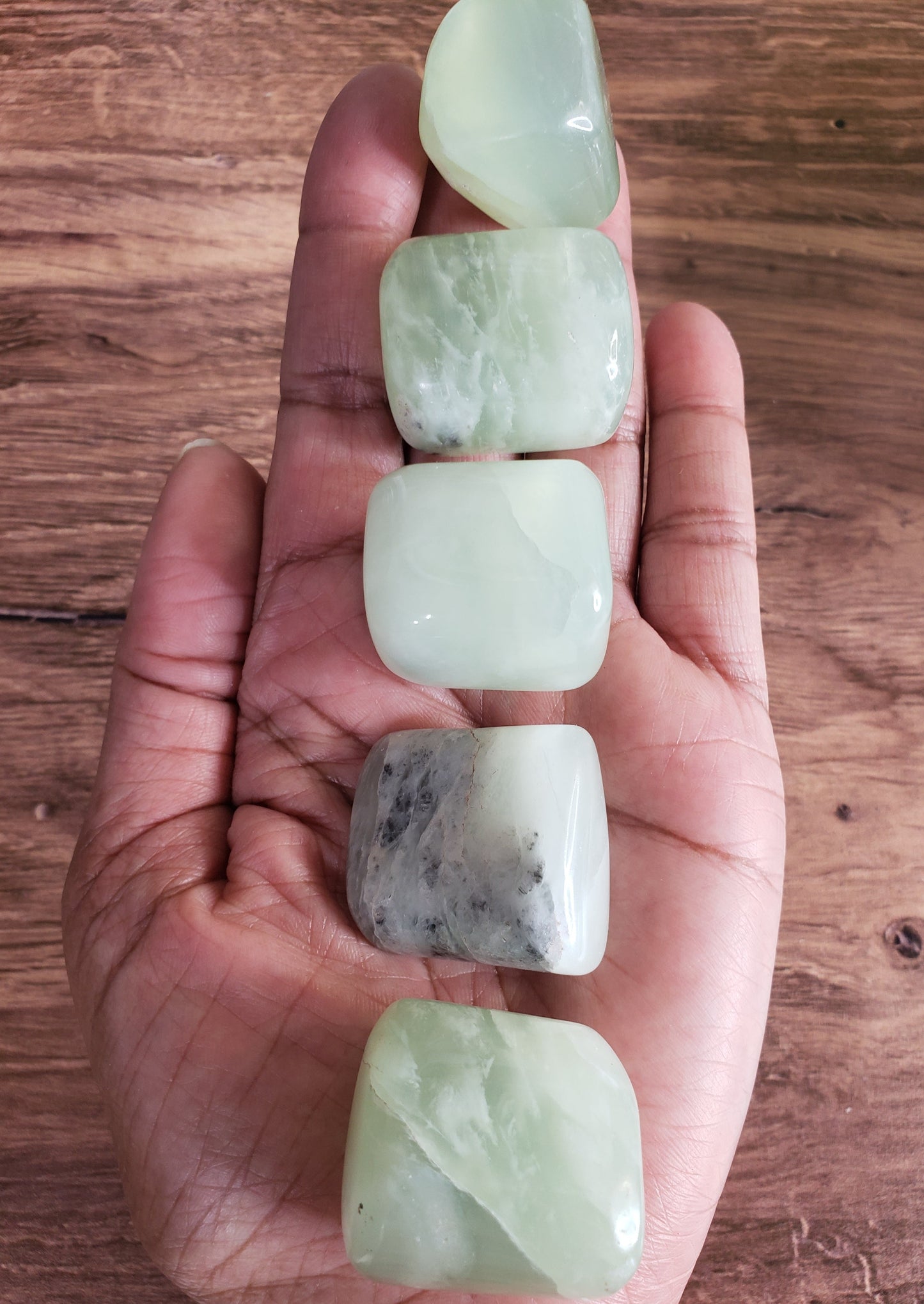 Beautiful Jade Tumbled Stones