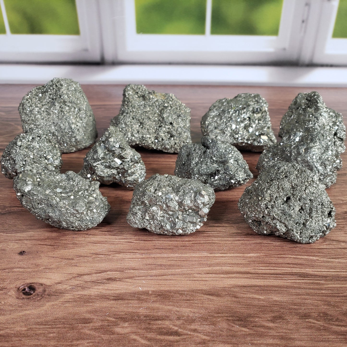 Pyrite Clusters