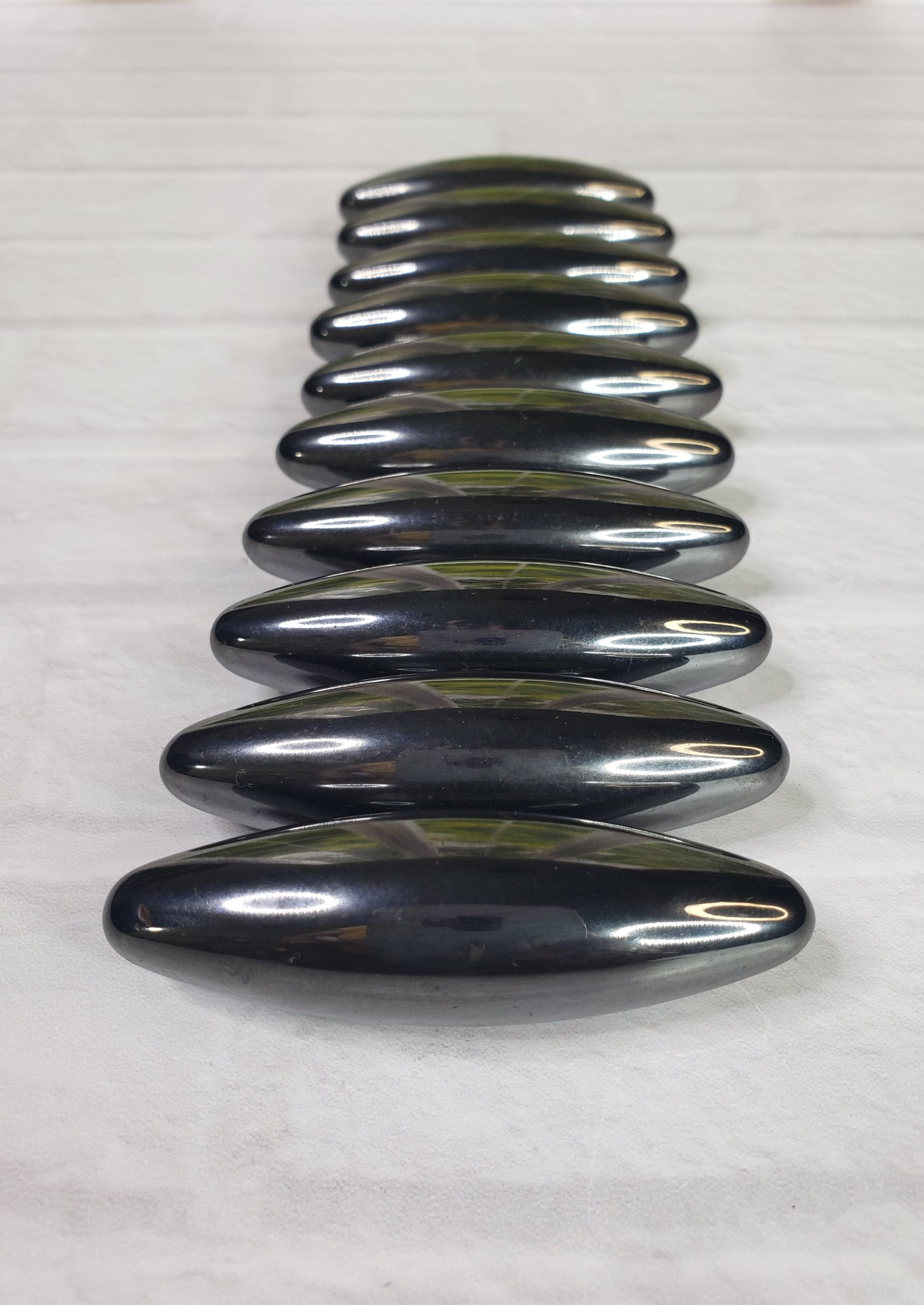 Magnetized Hematite Palm Wands