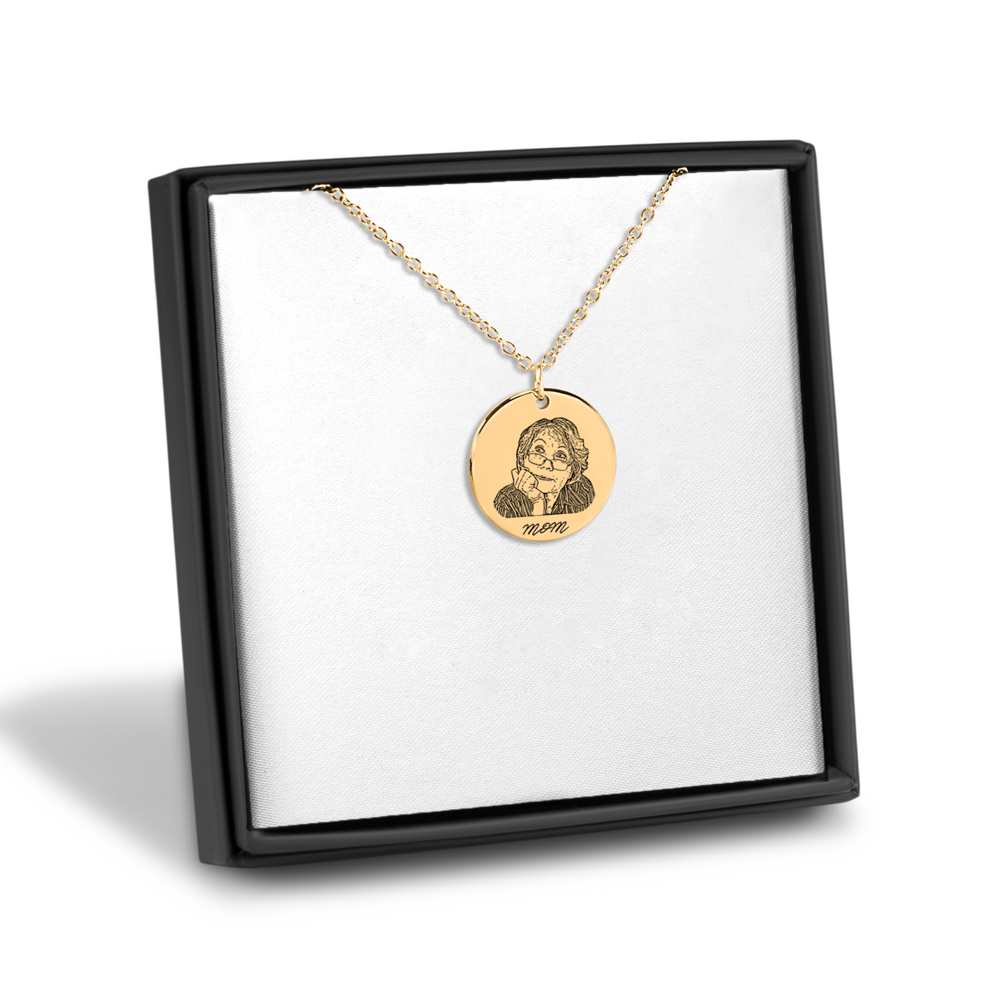 Loved One Portrait Coin Pendant