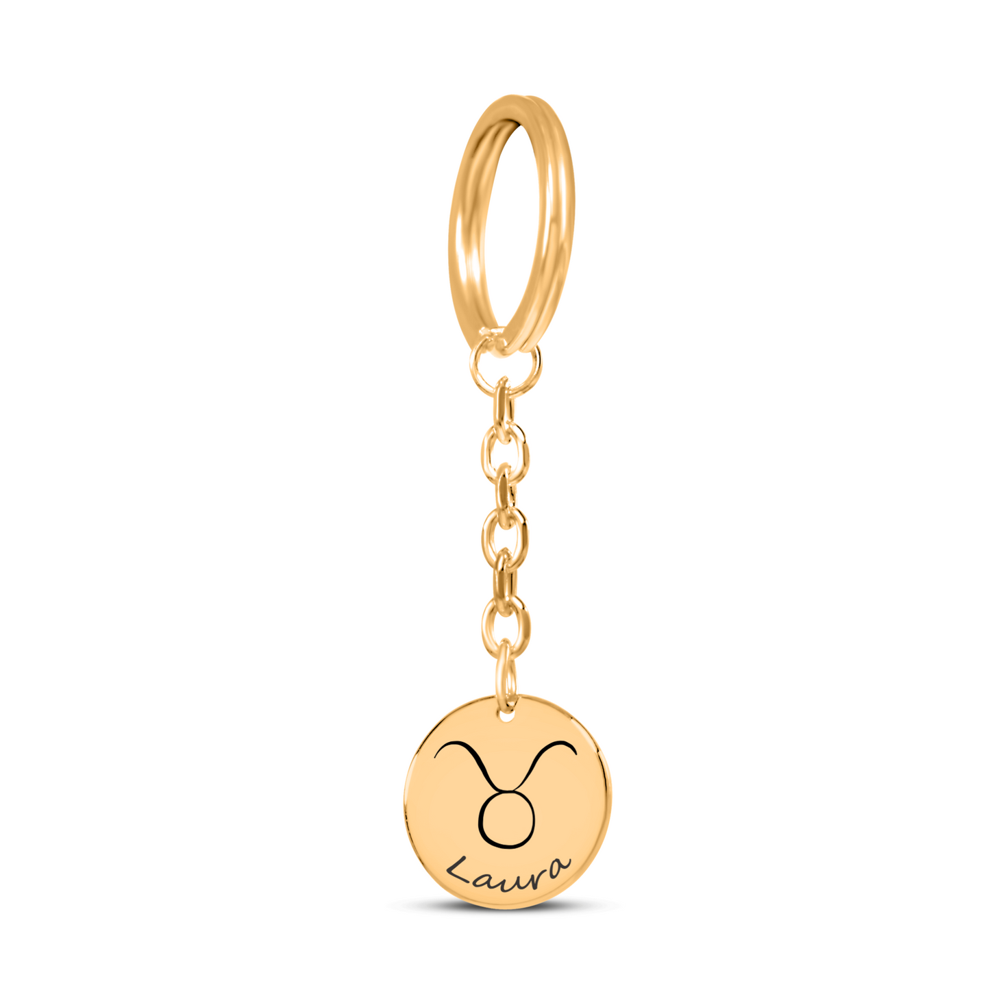 Zodiac Sign Keychain