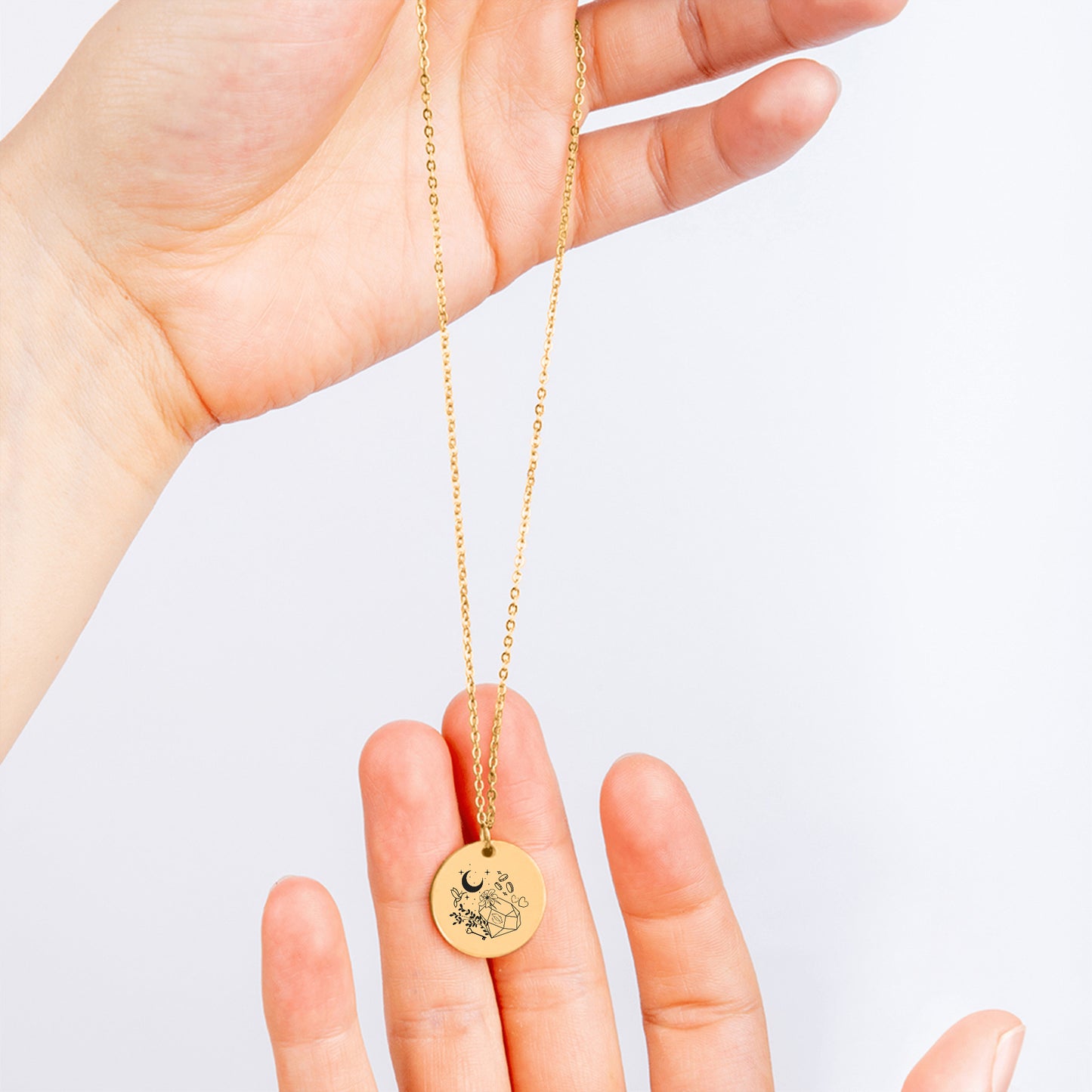 Lucky Girl Coin Necklace