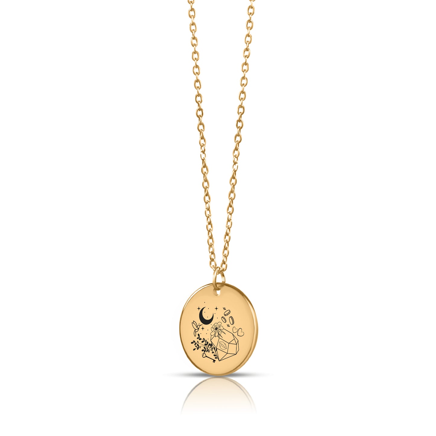 Lucky Girl Coin Necklace