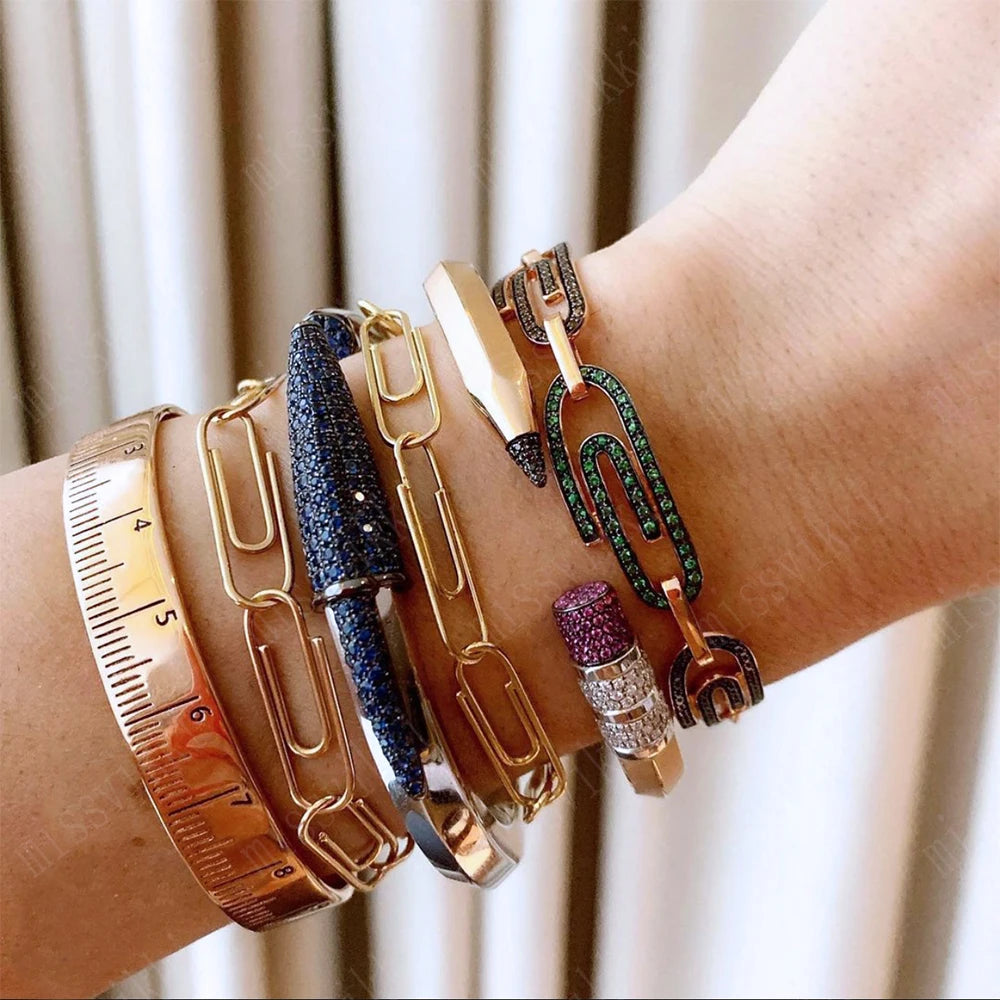 Mix Match Stackable Pencil & Pen Bangles