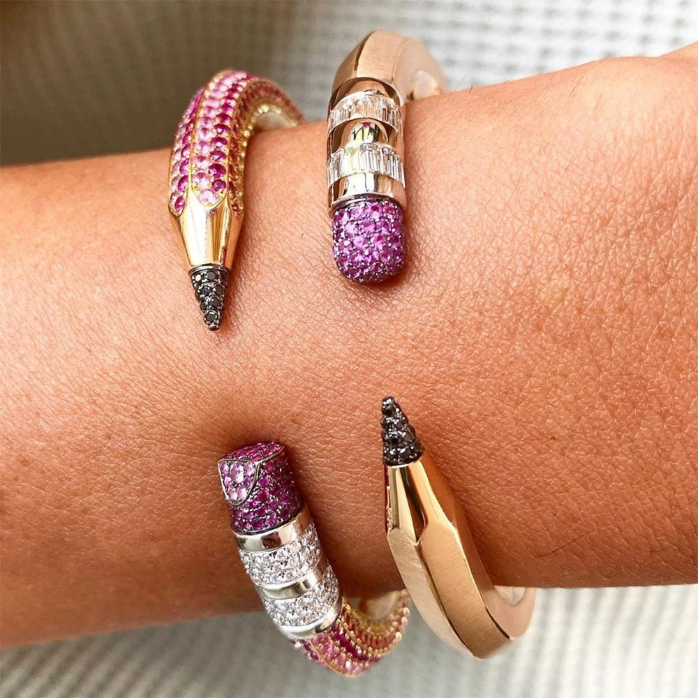 Mix Match Stackable Pencil & Pen Bangles