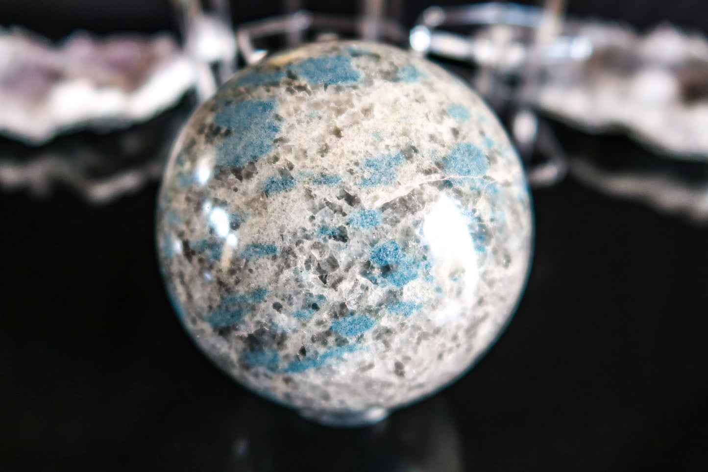 Large K2 Jasper Sphere