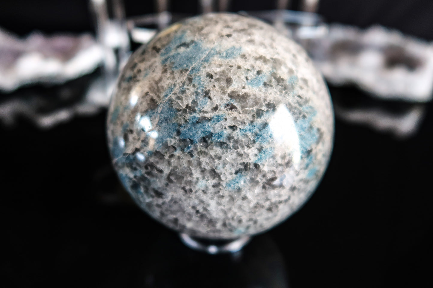 Large K2 Jasper Sphere