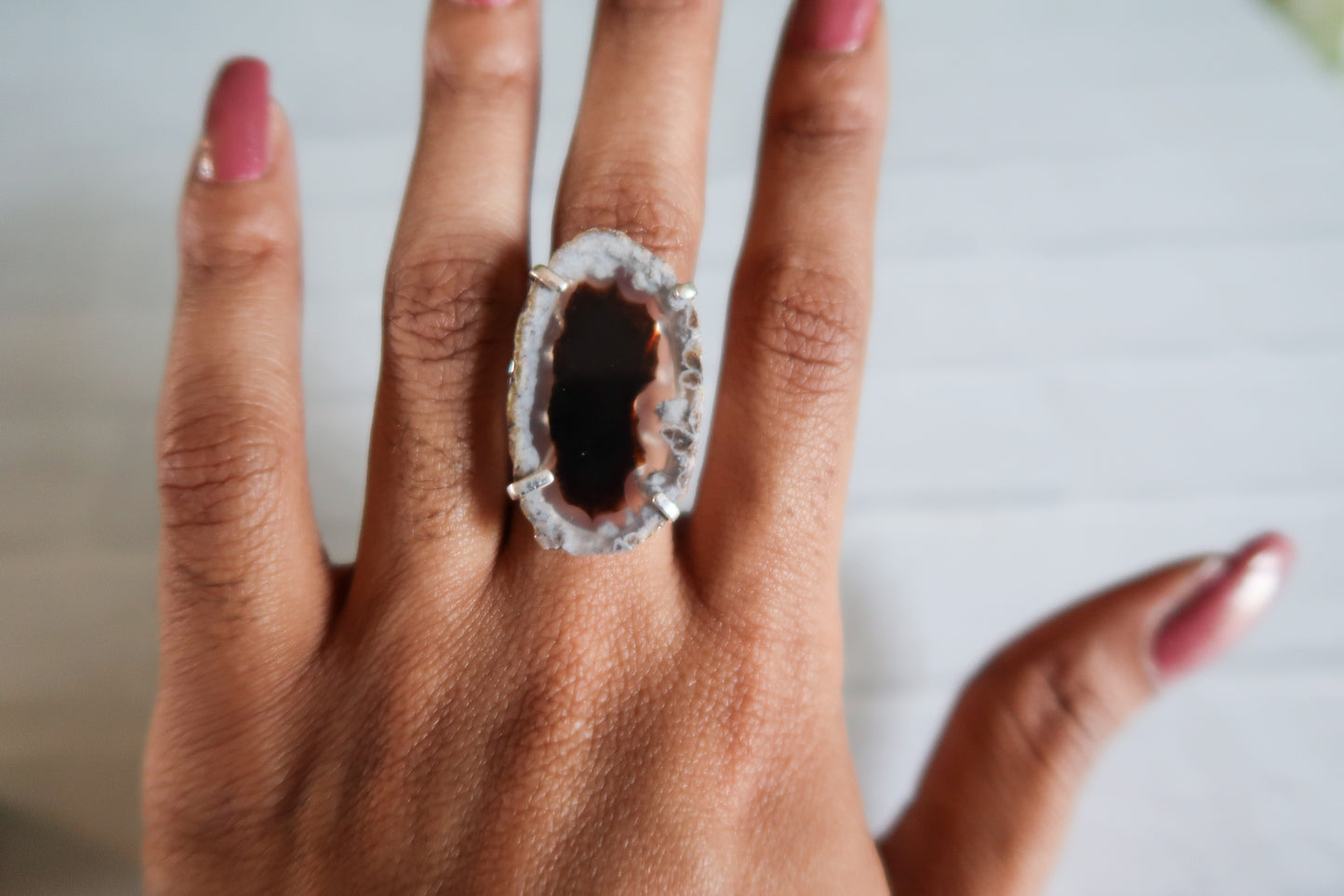 Beautiful Agate Ring