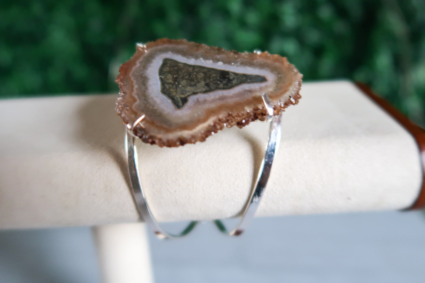 Amethyst Stalactite Cuff Bracelet #6