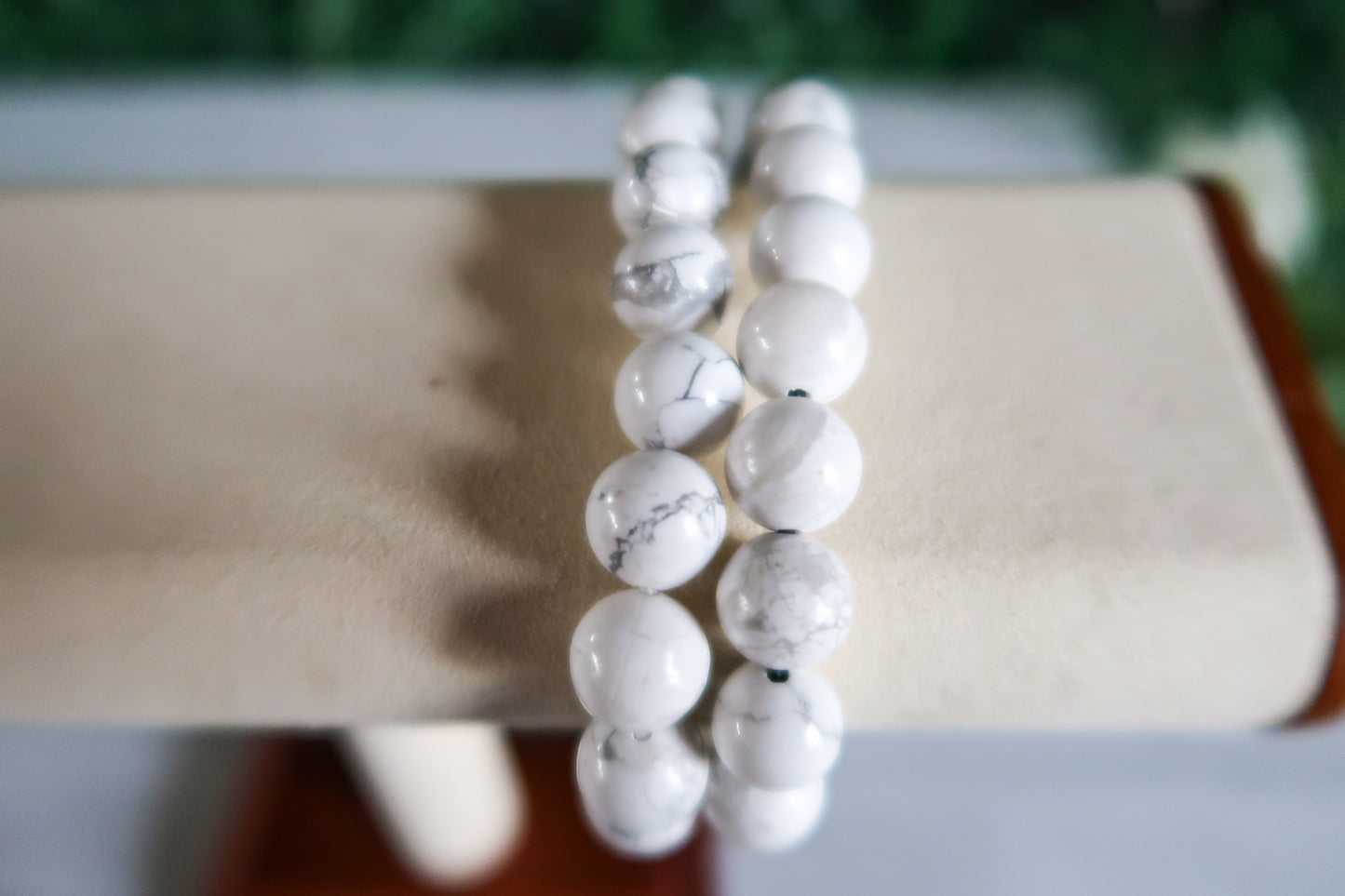 Howlite Beaded Bracelet