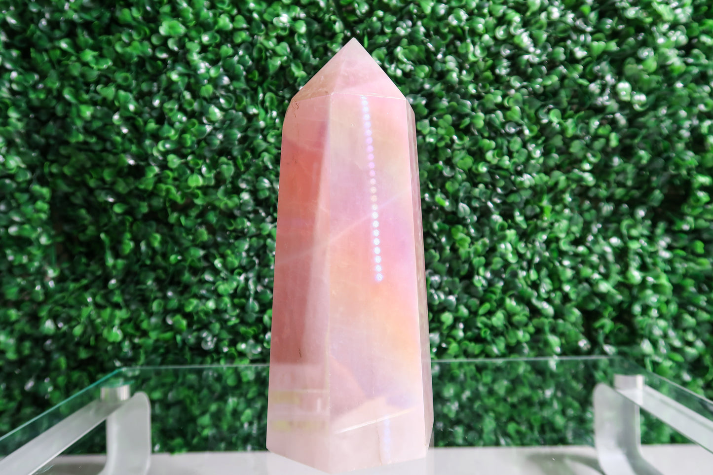 Angel Aura Rose Quartz Towers