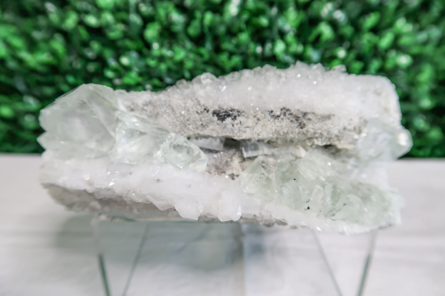 Sparkling Green Fluorite Cube Specimen