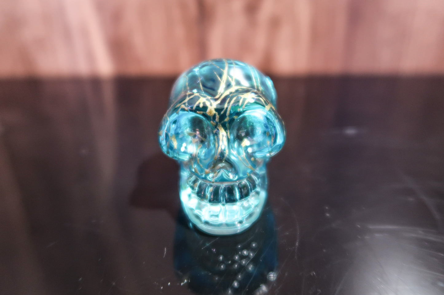 Candy-Colored Glass Skulls