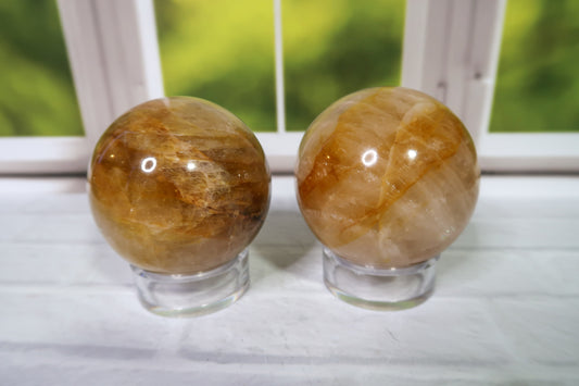 Beautiful Golden Healer Spheres