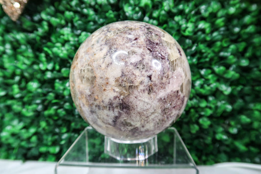 Lepidolite Sphere