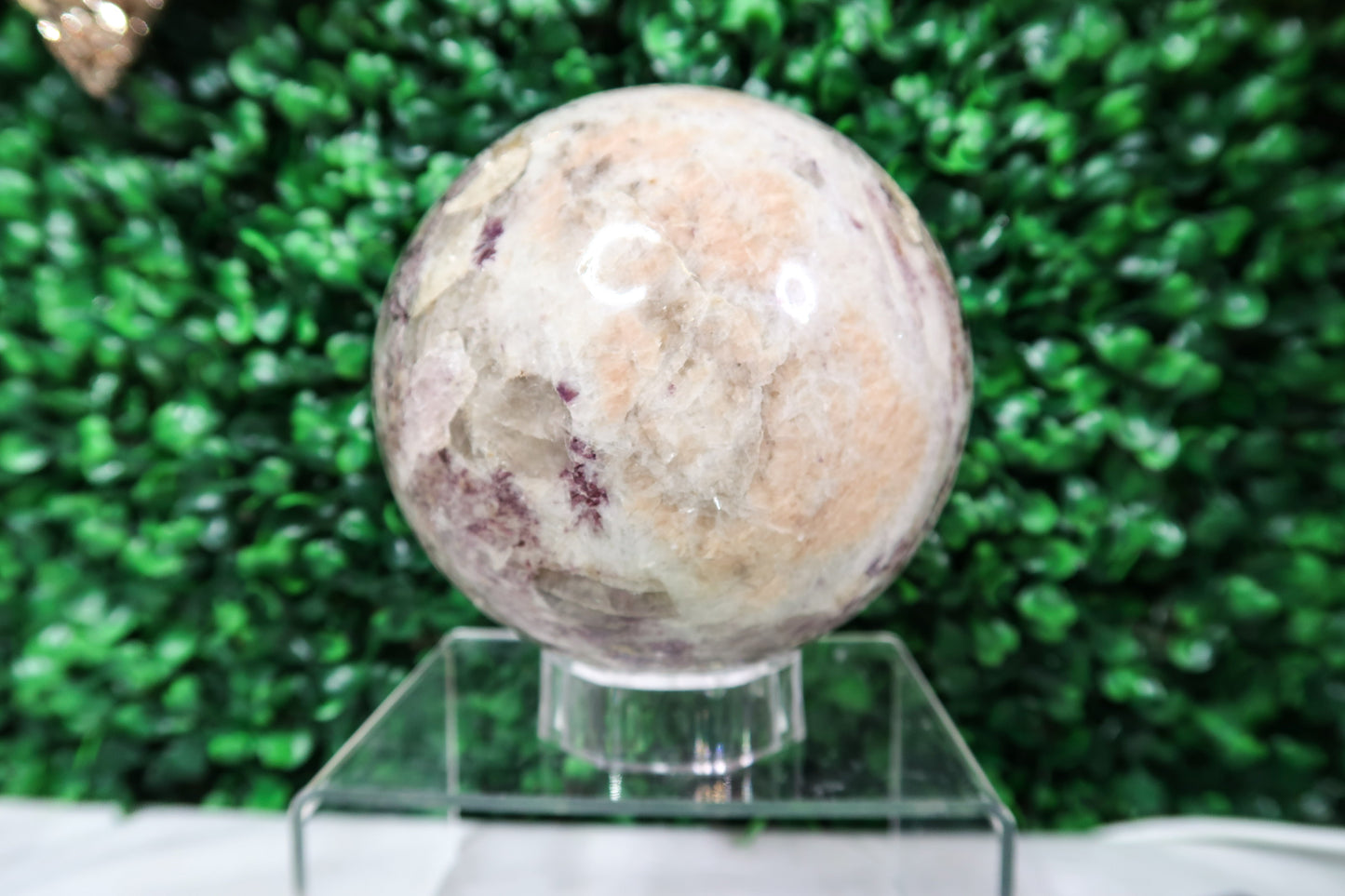 Lepidolite Sphere