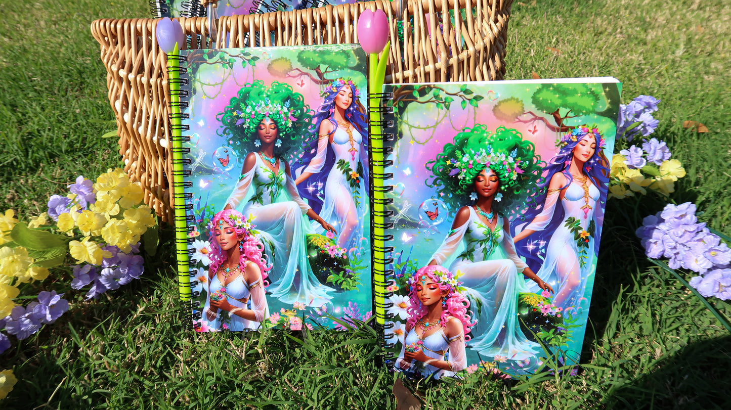 Goddesses of Manifestation Planners and Notebooks