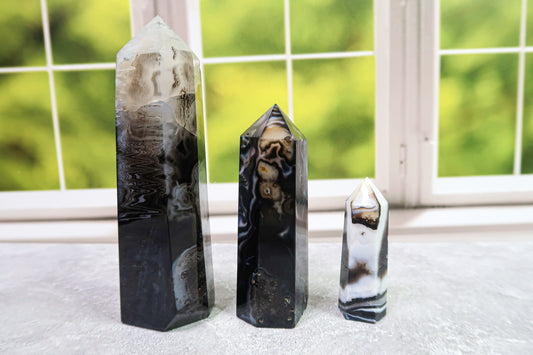 Black Agate Towers