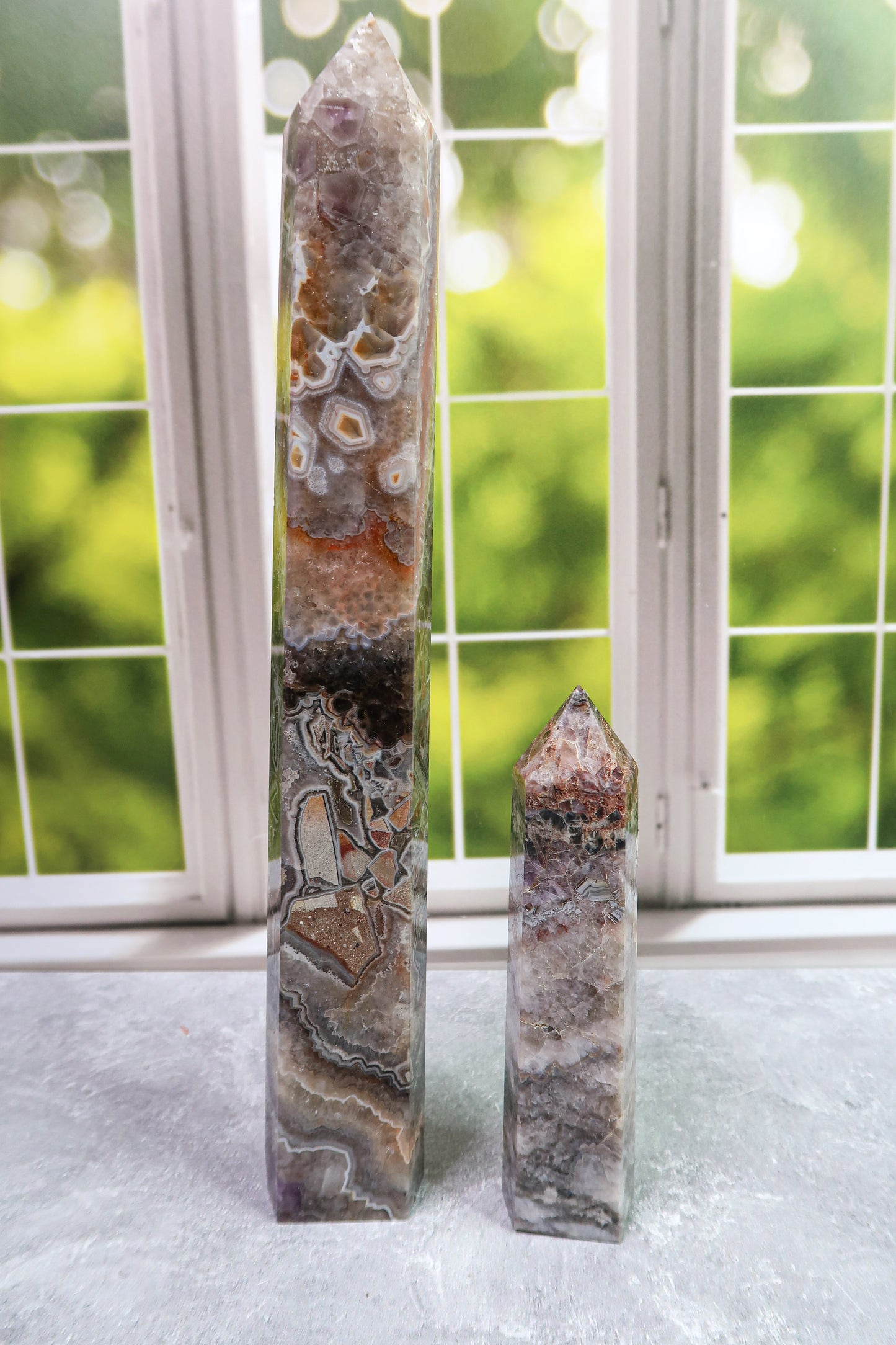 Agate and Amethyst Towers