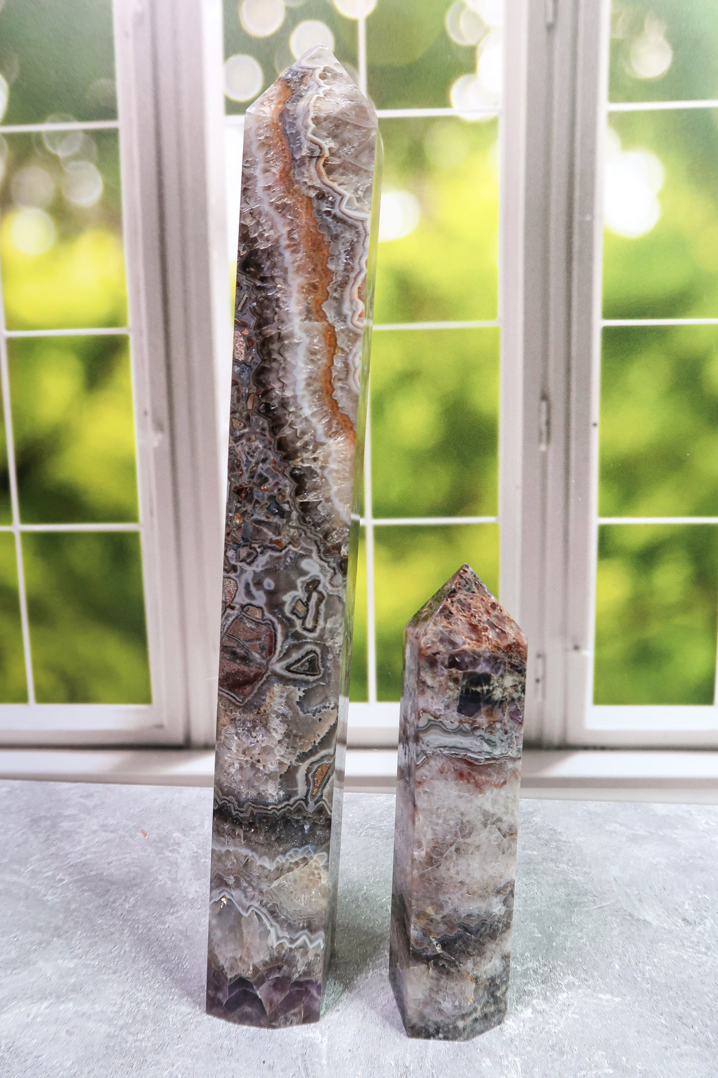 Agate and Amethyst Towers