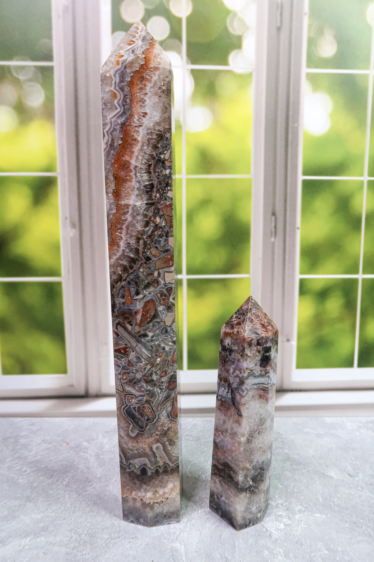 Agate and Amethyst Towers