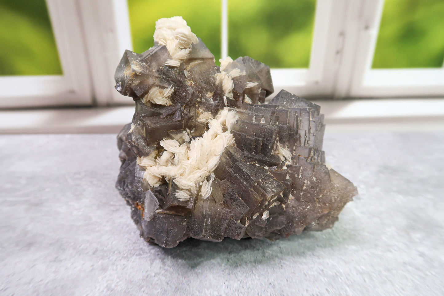 Fluorite with Barite Specimen