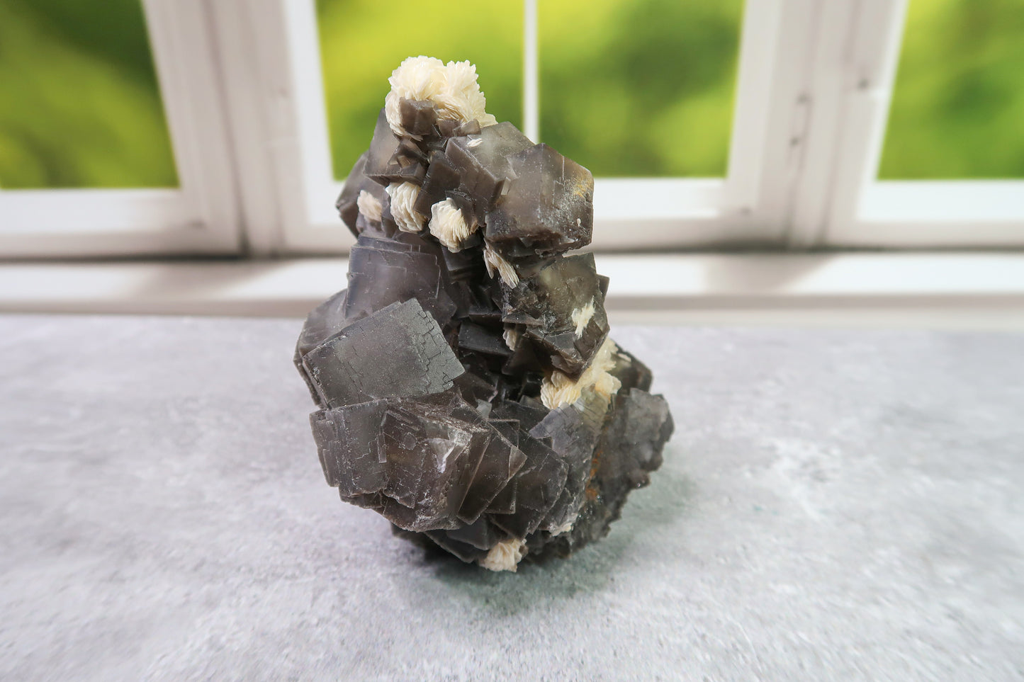 Fluorite with Barite Specimen