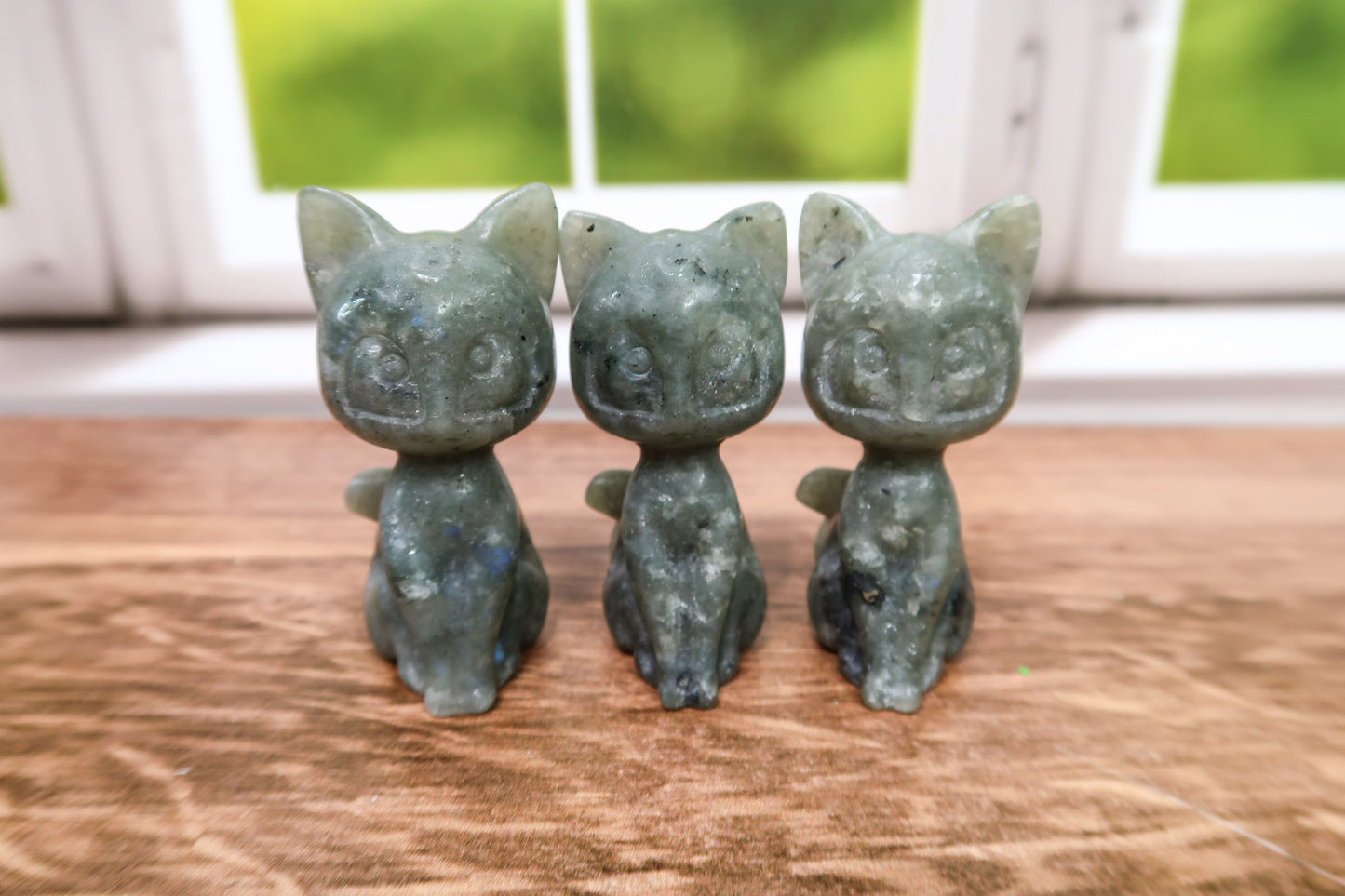 Labradorite Luna Cat