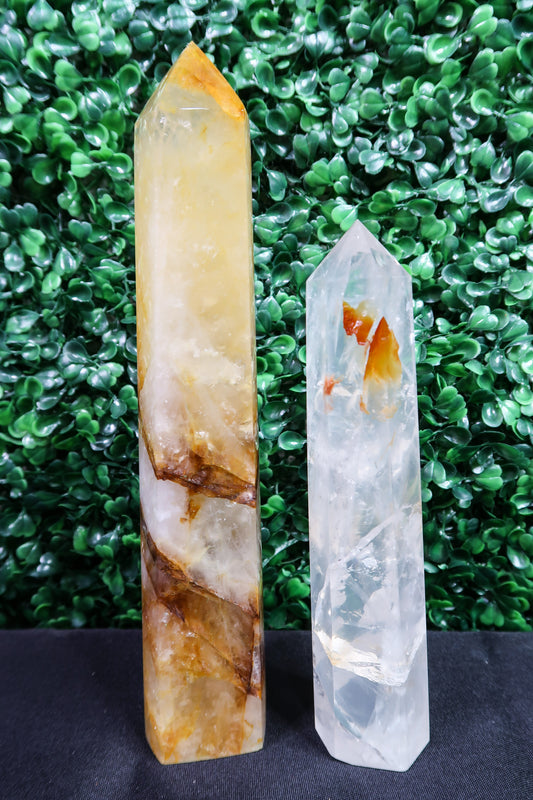 Golden Healer & Quartz Towers