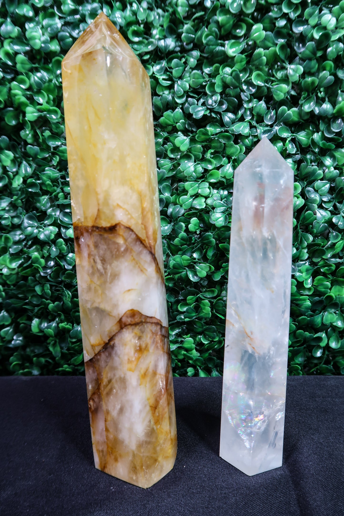 Golden Healer & Quartz Towers