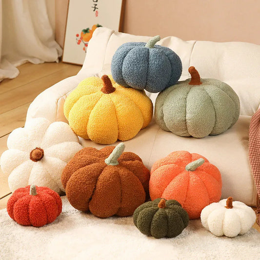 Autumn Pumpkin Plush Pillows