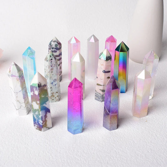 Assorted Angel Aura Crystal Towers