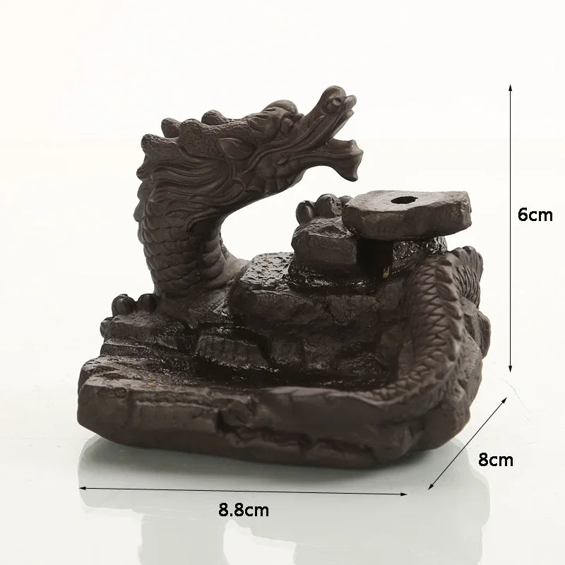 Ceramic Dragon Incense Burner