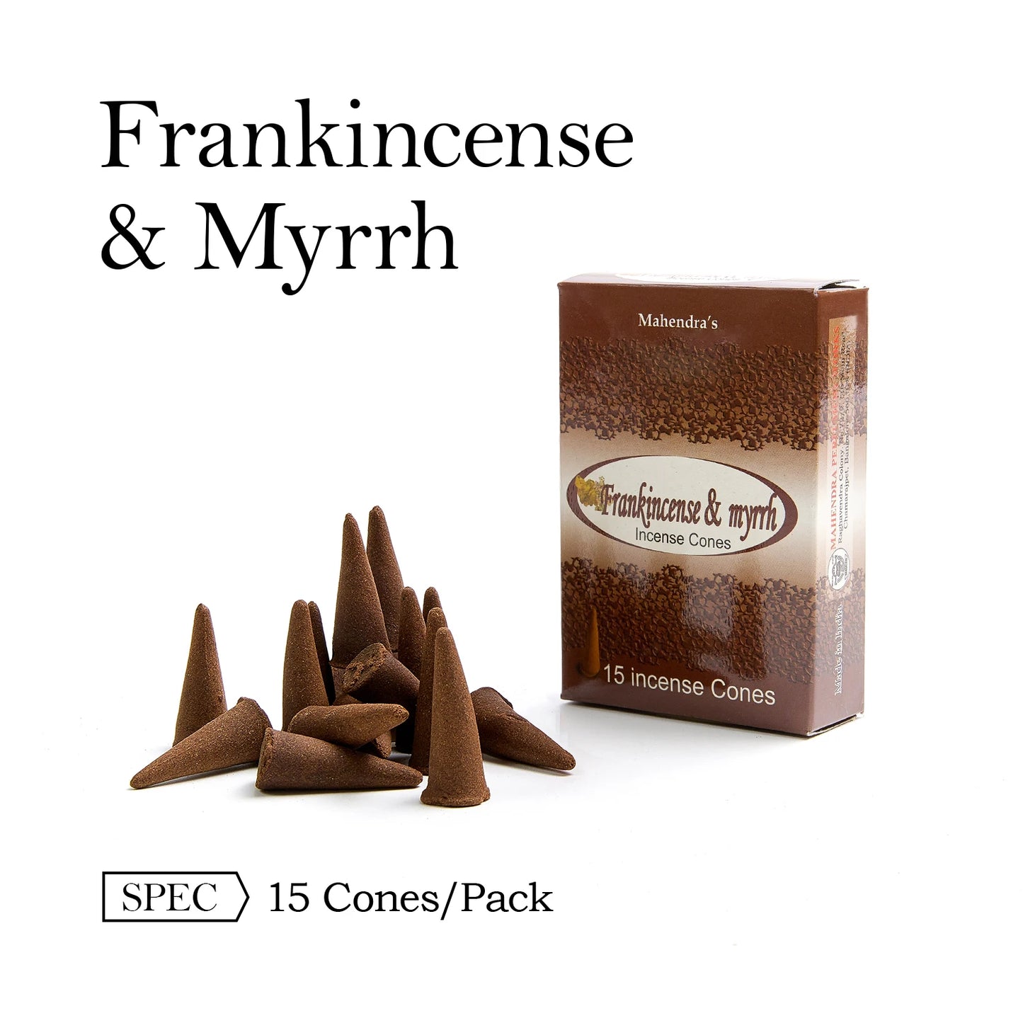 Mahendra Assorted 15pcs/Box Incense Cones