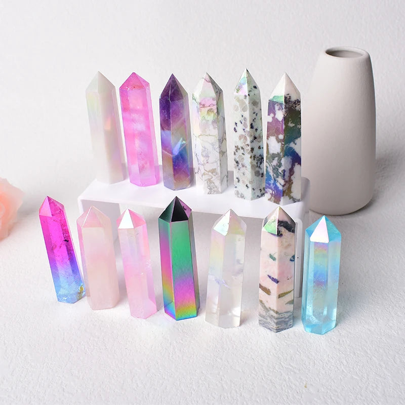 Assorted Angel Aura Crystal Towers