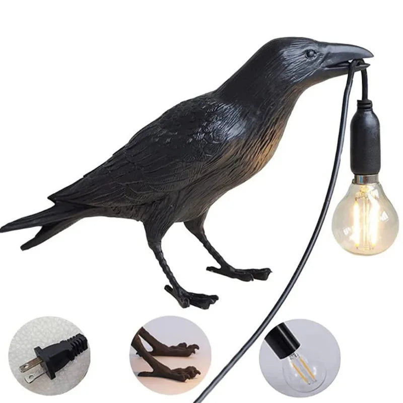 Raven Table/Wall Lamp