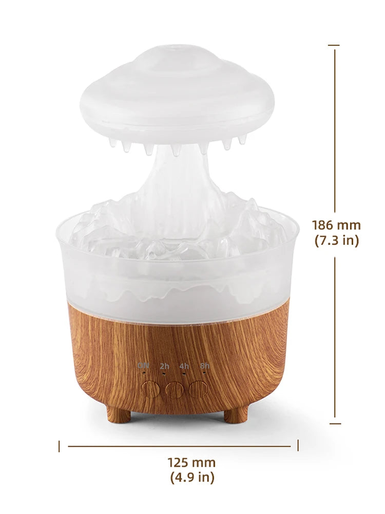 LED Raining Cloud Air Aroma Diffuser & Humidifier