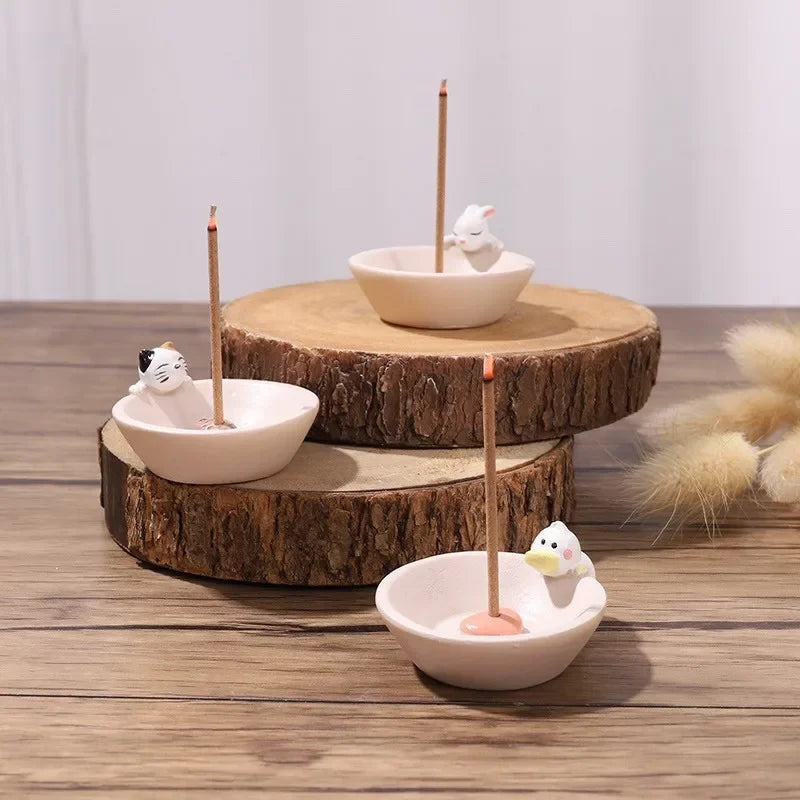 Cartoon Animal Incense Holder