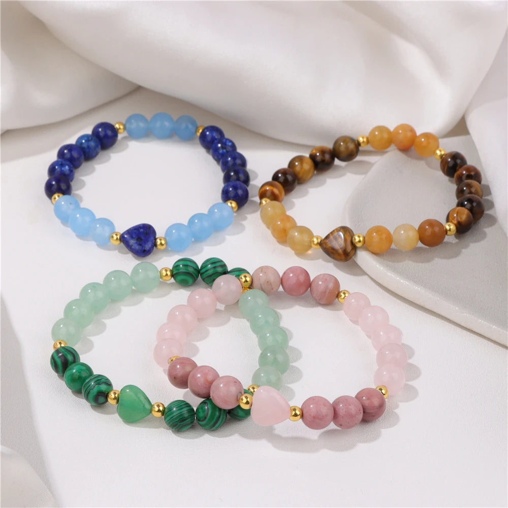 Handmade Variety Crystal Beaded Bracelets