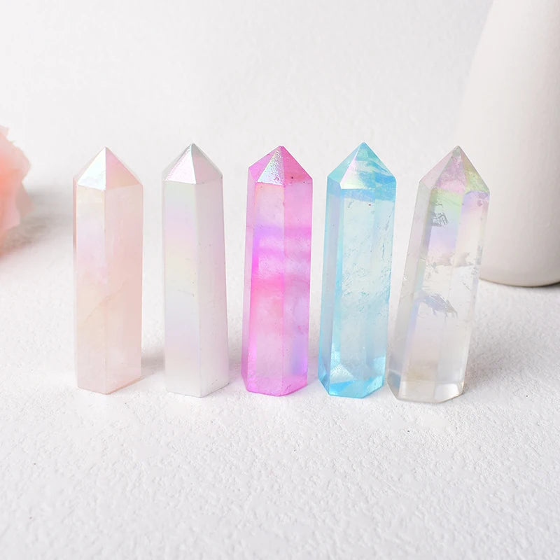 Assorted Angel Aura Crystal Towers