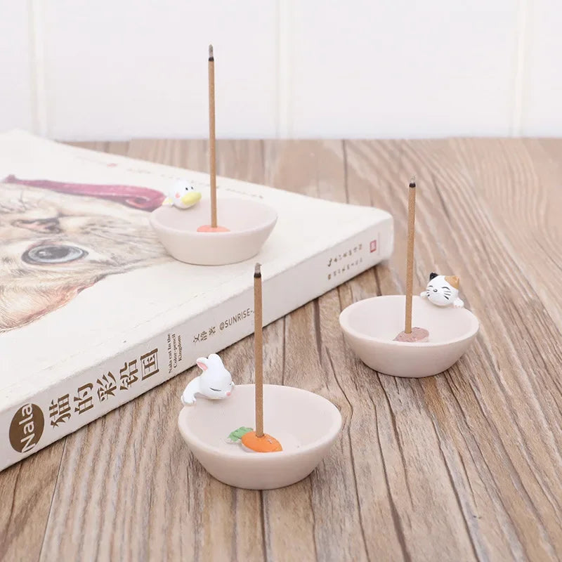 Cartoon Animal Incense Holder